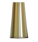 Lampy wiszące rurki - Maxlight Coffee Gold 7W Lampa Wisząca Duża Złoto Szczotkowane P0485 - produkt 3