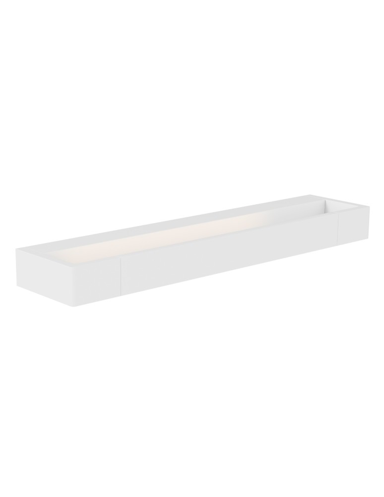 Kinkiety łazienkowe - Maxlight Kinkiet Flink Biały 45 cm IP44 W0306 - produkt kolory-swiatla.pl 1