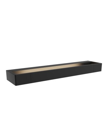 Maxlight Kinkiet Flink Czarny 45 cm IP44 W0307 - produkt 2