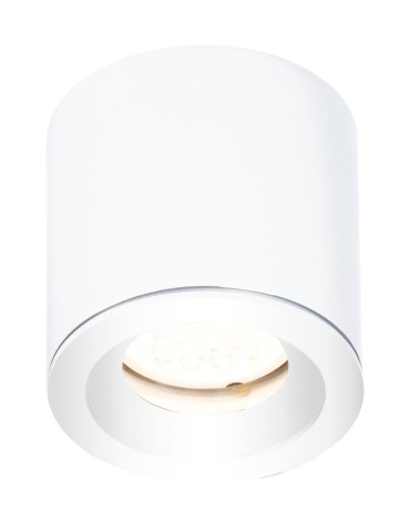 Maxlight Lampa Sufitowa Form Biała GU10 IP65 C0215