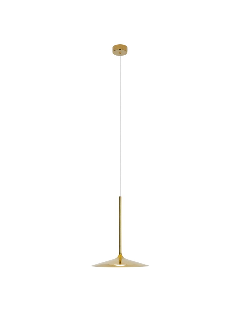 Lampy wiszące retro - Maxlight Lampa Wisząca Hana Złota P0460 - produkt kolory-swiatla.pl 1