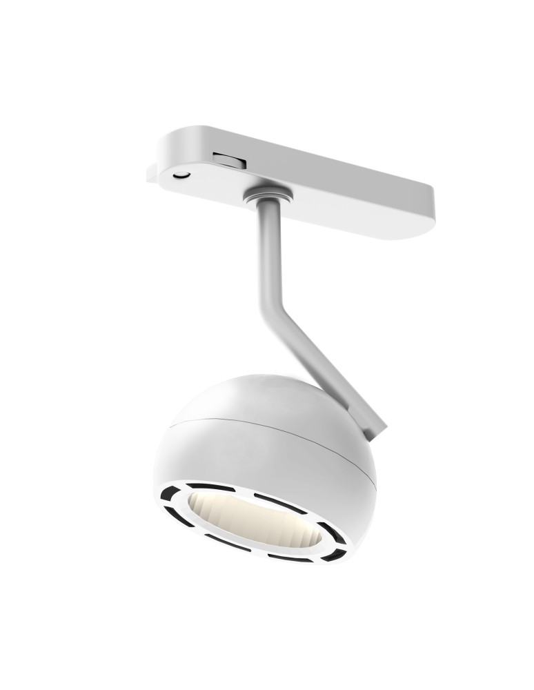 Lampy do szynoprzewodów 3 fazowych - Maxlight Lampa Do Szynoprzewodu Hoshi Biała S0019 - produkt kolory-swiatla.pl 1