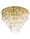 Maxlight Plafon Monaco Złoty Ø 80 cm C0224