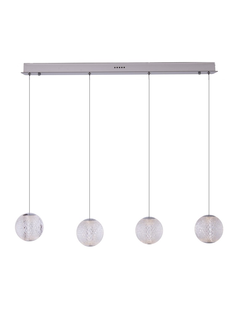 Lampy wiszące 4 punktowe - Maxlight Lampa Wisząca Nobile IV P0480 - produkt kolory-swiatla.pl 1