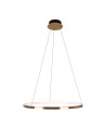 Maxlight Lampa Wisząca Queen Ø 50 cm Złoto Szczotkowane P0493