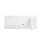 Kinkiety do czytania - Maxlight Kinkiet Superior z Gniazdem USB i Ładowarką Indukcyjną Biały W0291L - product 3