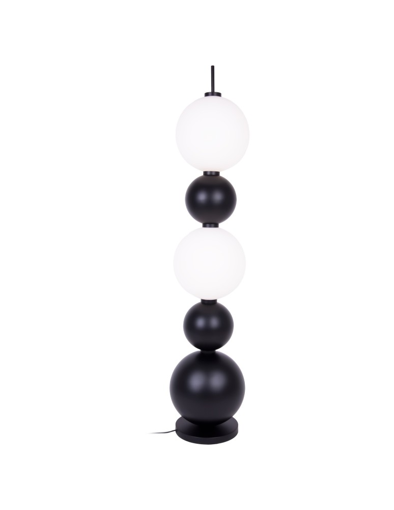 Lampy podłogowe designerskie - Maxlight Tama LED 25W 3000K Lampa Podłogowa Czarna F0058 - produkt kolory-swiatla.pl 1