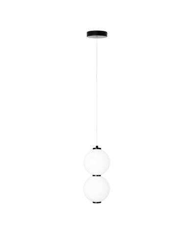 Maxlight Tama LED 16W 3000K Lampa Wisząca Podwójna Czarna P0469 - produkt 2