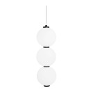 Lampy wiszące designerskie - Maxlight Tama LED 23W 3000K Lampa Wisząca Potrójna Czarna P0470 - produkt 1