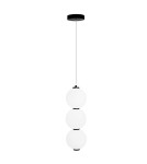 Lampy wiszące designerskie - Maxlight Tama LED 23W 3000K Lampa Wisząca Potrójna Czarna P0470 - produkt 2
