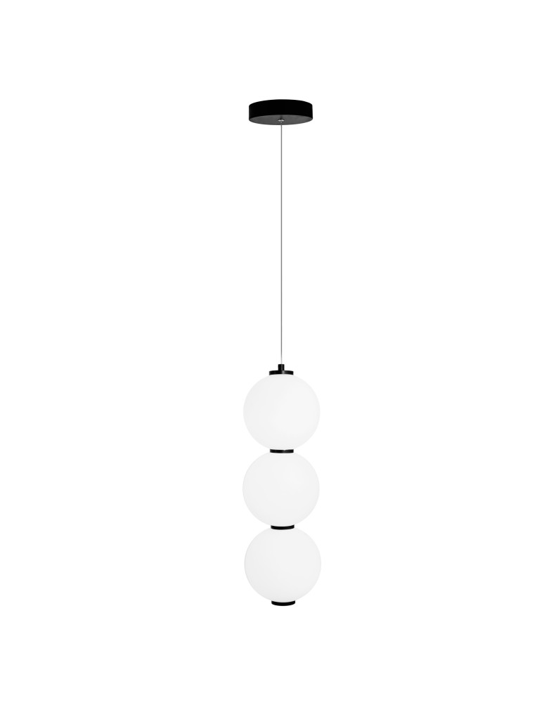 Maxlight Tama LED 23W 3000K Lampa Wisząca Potrójna Czarna P0470