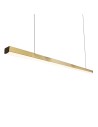Maxlight Lampa Wisząca Trio 1 Złoto Szczotkowane P0475D