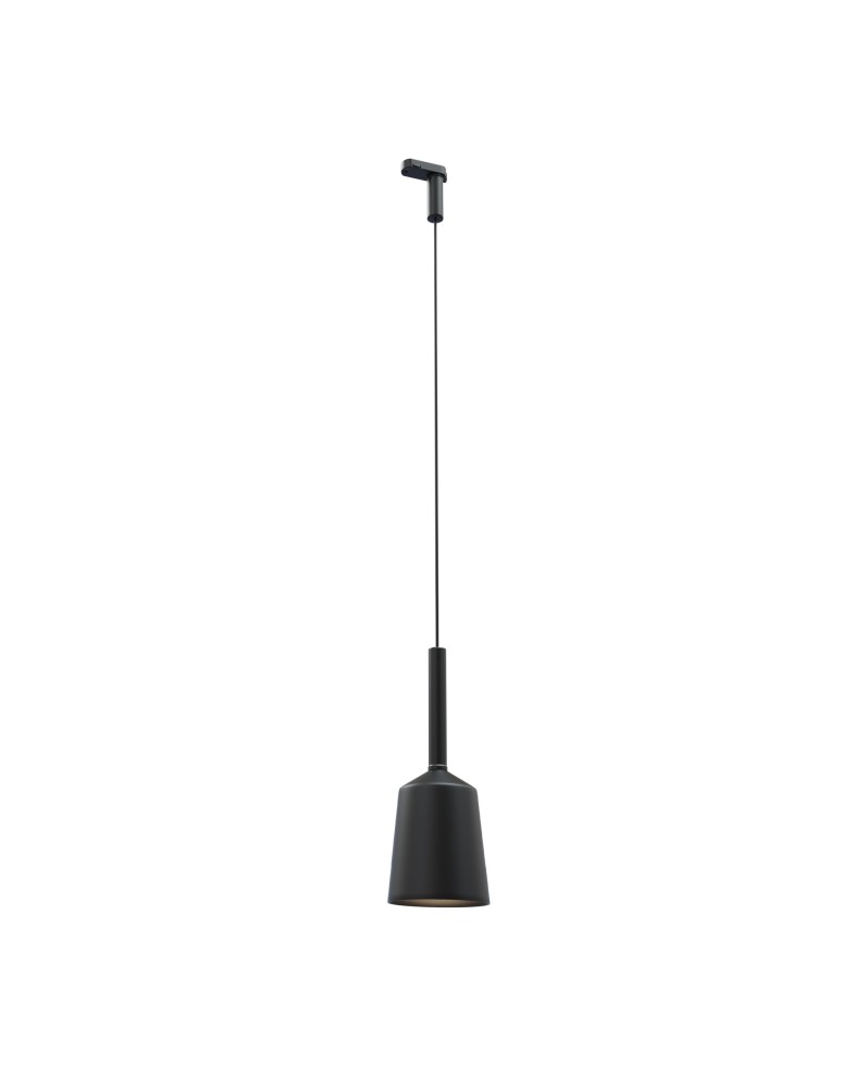 Lampy do szynoprzewodów 3 fazowych - Maxlight Lampa Do Szynoprzewodu Tulipe Czarna S0018 - produkt kolory-swiatla.pl 1