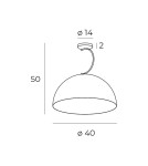 Lampy sufitowe okrągłe - Maxlight Plafon Twenty P0463 - produkt 4