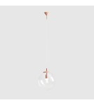 Aldex Lampa Wisząca Globe Coral 1 x max 15W LED (562G11) Aldex Lampa Wisząca Globe Coral 1 x max 15W LED (562G11)