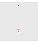 Aldex Lampa Wisząca Globe Coral 1 x max 15W LED (562G11) Aldex Lampa Wisząca Globe Coral 1 x max 15W LED (562G11)