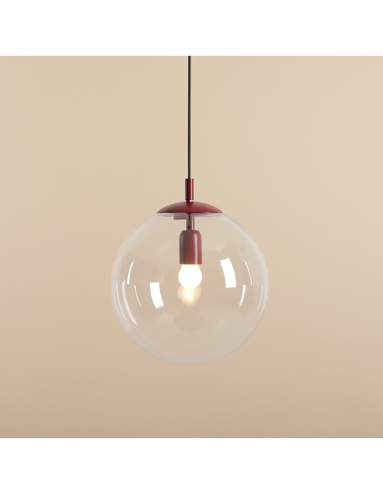 Aldex Lampa Wisząca Globe Red Wine 1 x max 15W LED (562G15) Aldex Lampa Wisząca Globe Red Wine 1 x max 15W LED (562G15)