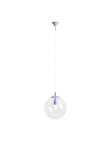 Aldex Lampa Wisząca Globe Dusty Blue 1 x max 15W LED (562G16)