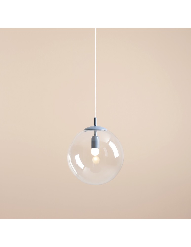 Aldex Lampa Wisząca Globe Dusty Blue 1 x max 15W LED (562G16) Aldex Lampa Wisząca Globe Dusty Blue 1 x max 15W LED (562G16)