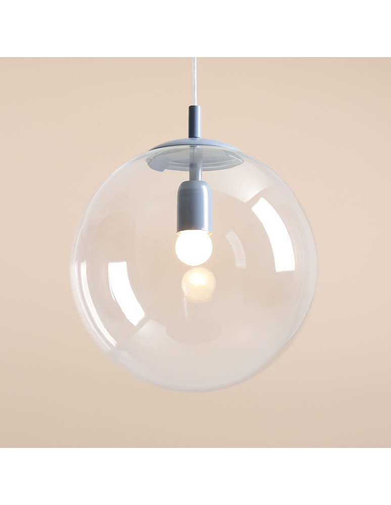 Aldex Lampa Wisząca Globe Dusty Blue 1 x max 15W LED (562G16) Aldex Lampa Wisząca Globe Dusty Blue 1 x max 15W LED (562G16)