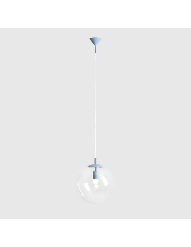 Aldex Lampa Wisząca Globe Dusty Blue 1 x max 15W LED (562G16) Aldex Lampa Wisząca Globe Dusty Blue 1 x max 15W LED (562G16)