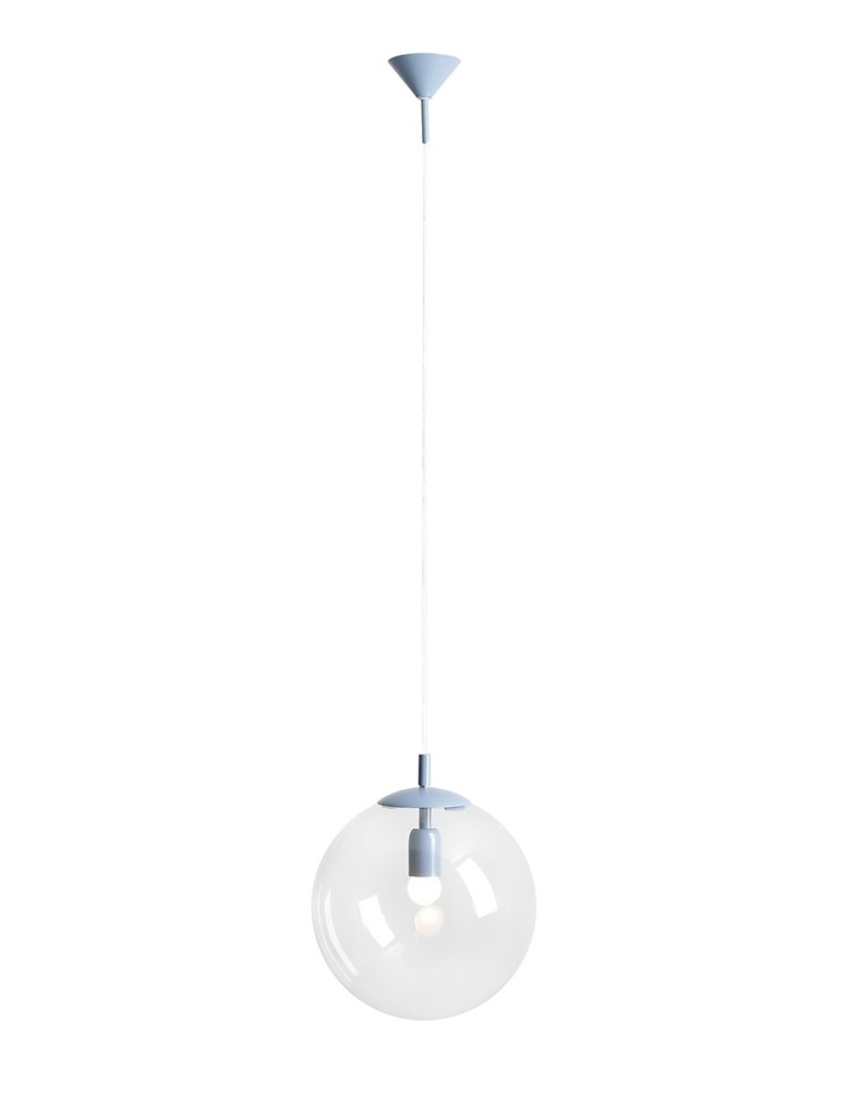 Aldex Lampa Wisząca Globe Dusty Blue 1 x max 15W LED (562G16) Aldex Lampa Wisząca Globe Dusty Blue 1 x max 15W LED (562G16)