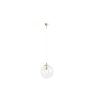 Lampy wiszące beżowe - Aldex Lampa Wisząca Globe Beige 1 x max 15W LED (562G17) - product 2