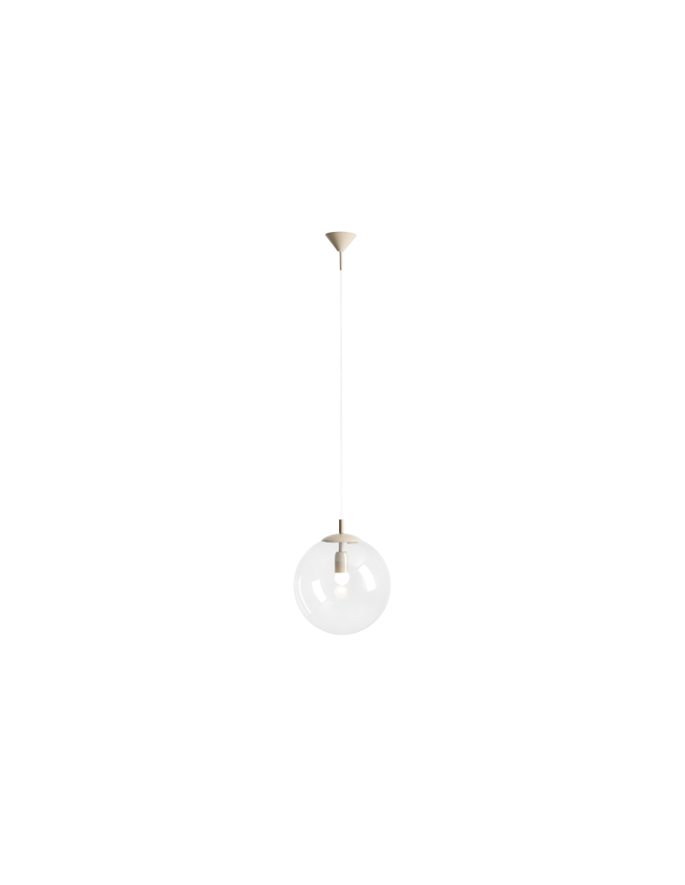 Aldex Lampa Wisząca Globe Beige 1 x max 15W LED (562G17)
