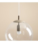 Lampy wiszące beżowe - Aldex Lampa Wisząca Globe Beige 1 x max 15W LED (562G17) - product 4