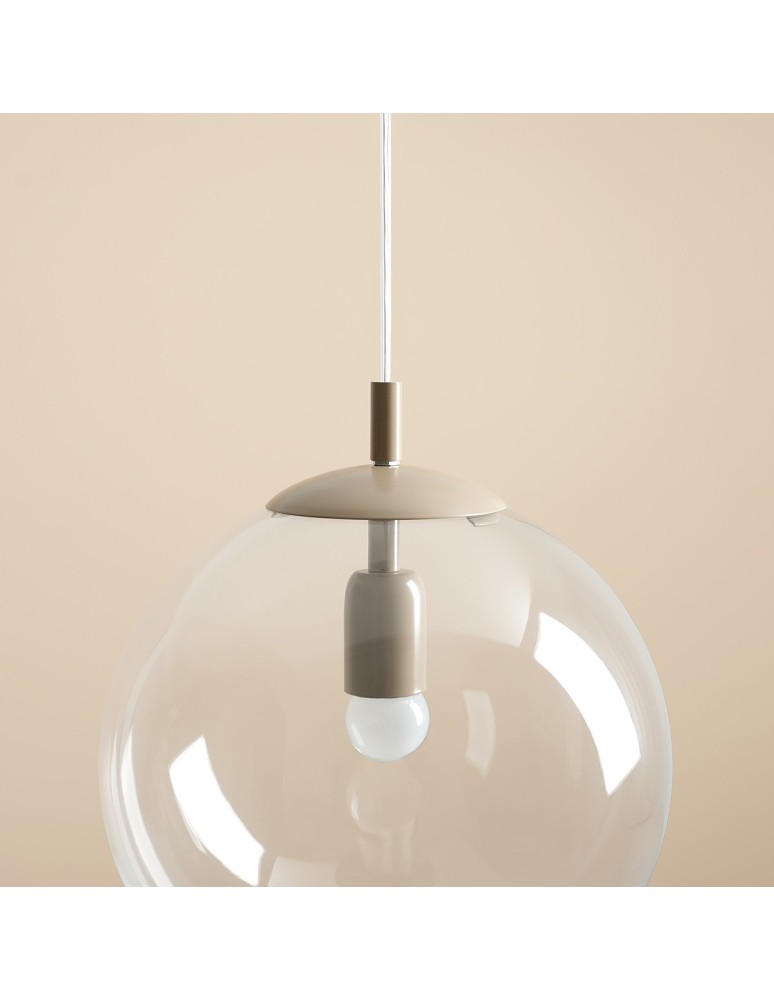 Aldex Lampa Wisząca Globe Beige 1 x max 15W LED (562G17)