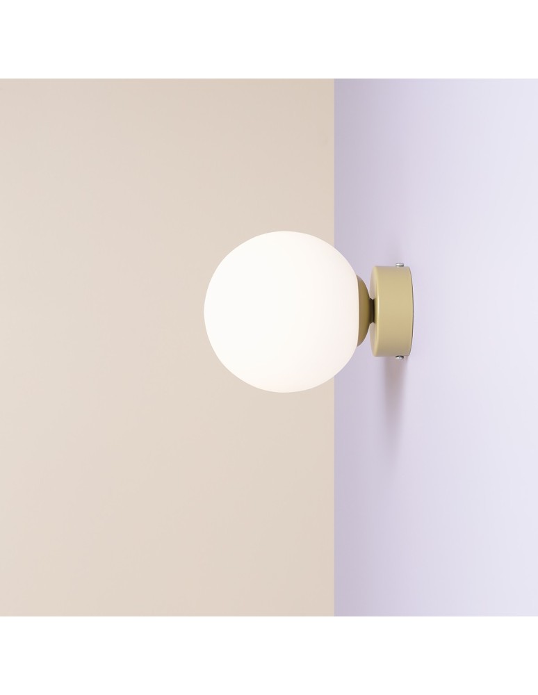 Aldex Kinkiet Ball Pistachio S 1 x max 10W LED (1076C12_S ) Aldex Kinkiet Ball Pistachio S 1 x max 10W LED (1076C12_S )