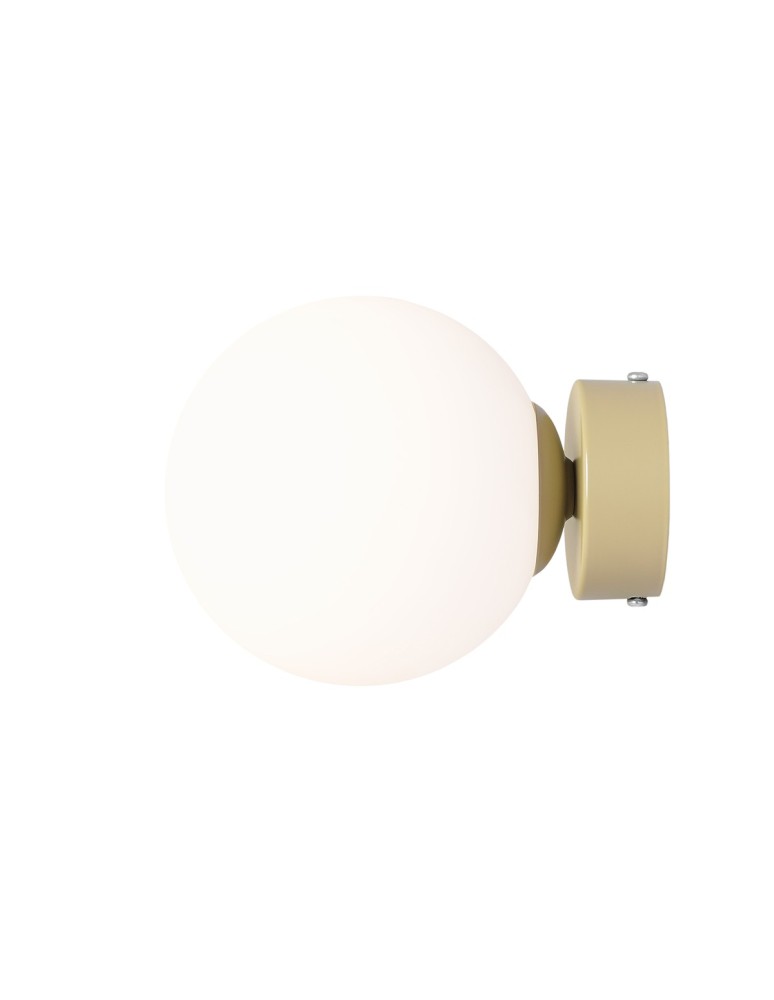 Aldex Kinkiet Ball Pistachio S 1 x max 10W LED (1076C12_S ) Aldex Kinkiet Ball Pistachio S 1 x max 10W LED (1076C12_S )