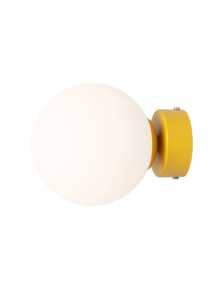 Aldex Kinkiet Ball Mustard S 1 x max 10W LED (1076C14_S ) Aldex Kinkiet Ball Mustard S 1 x max 10W LED (1076C14_S )