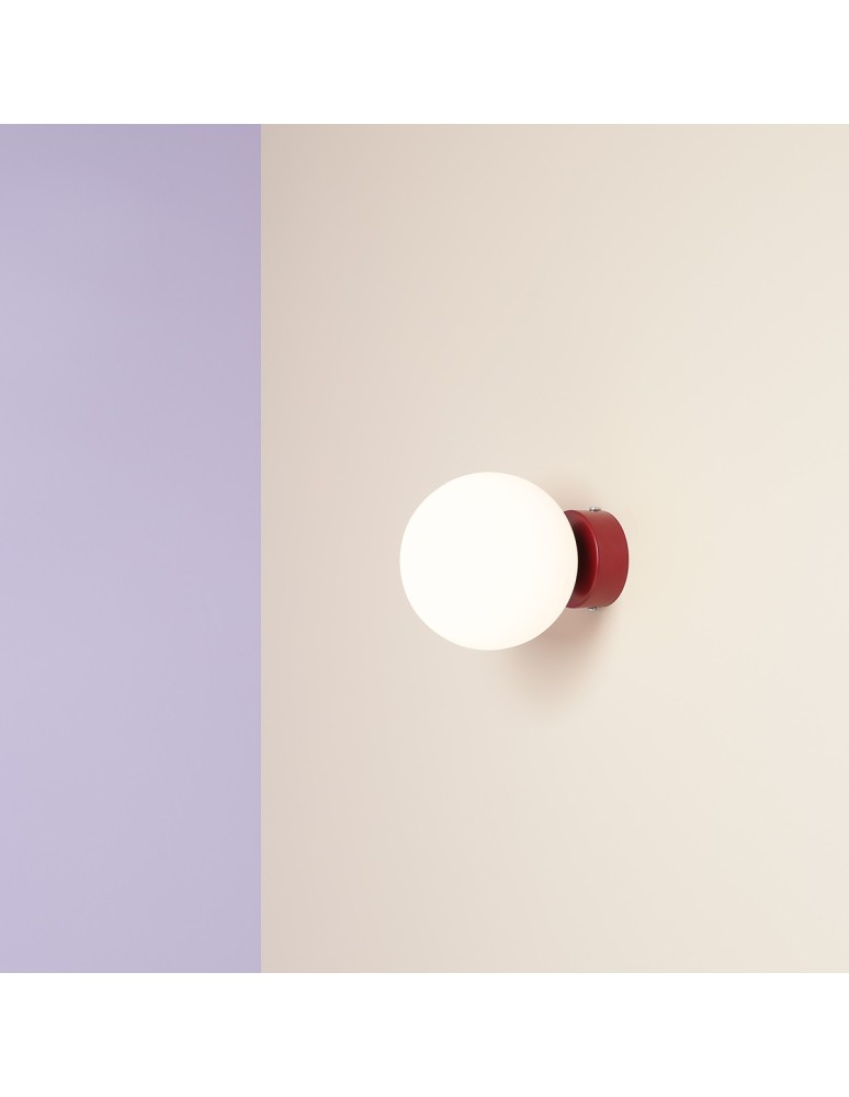 Aldex Kinkiet Ball Red Wine S 1 x max 10W LED (1076C15_S ) Aldex Kinkiet Ball Red Wine S 1 x max 10W LED (1076C15_S )