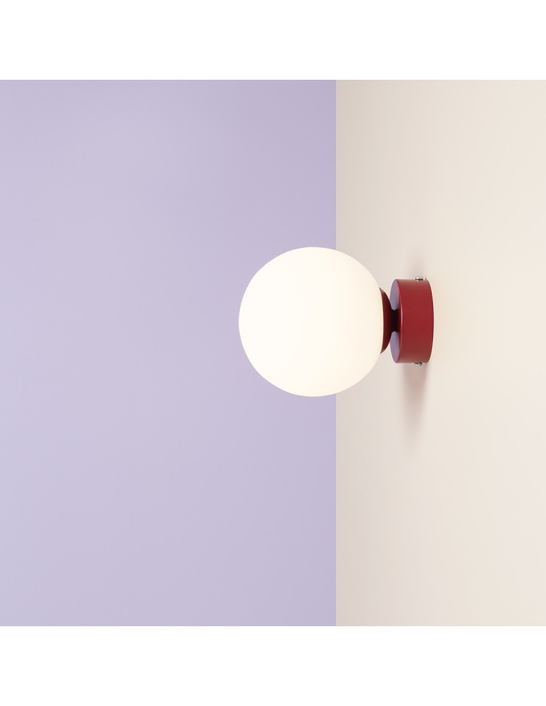 Aldex Kinkiet Ball Red Wine S 1 x max 10W LED (1076C15_S ) Aldex Kinkiet Ball Red Wine S 1 x max 10W LED (1076C15_S )