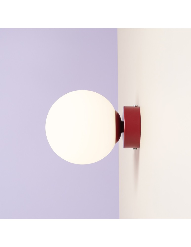 Aldex Kinkiet Ball Red Wine S 1 x max 10W LED (1076C15_S ) Aldex Kinkiet Ball Red Wine S 1 x max 10W LED (1076C15_S )