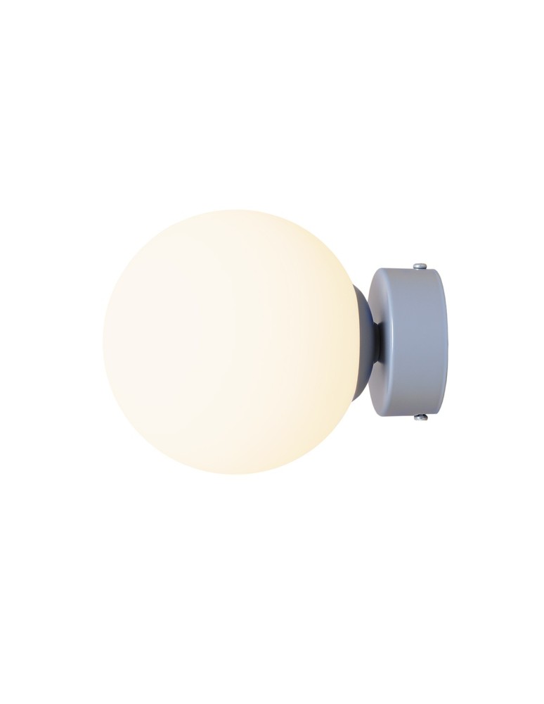 Aldex Kinkiet Ball Dusty Blue S 1 x max 10W LED (1076C16_S ) Aldex Kinkiet Ball Dusty Blue S 1 x max 10W LED (1076C16_S )
