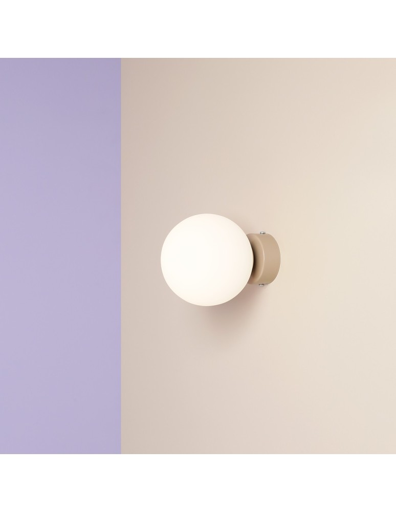 Aldex Kinkiet Ball Beige S 1 x max 10W LED (1076C17_S ) Aldex Kinkiet Ball Beige S 1 x max 10W LED (1076C17_S )
