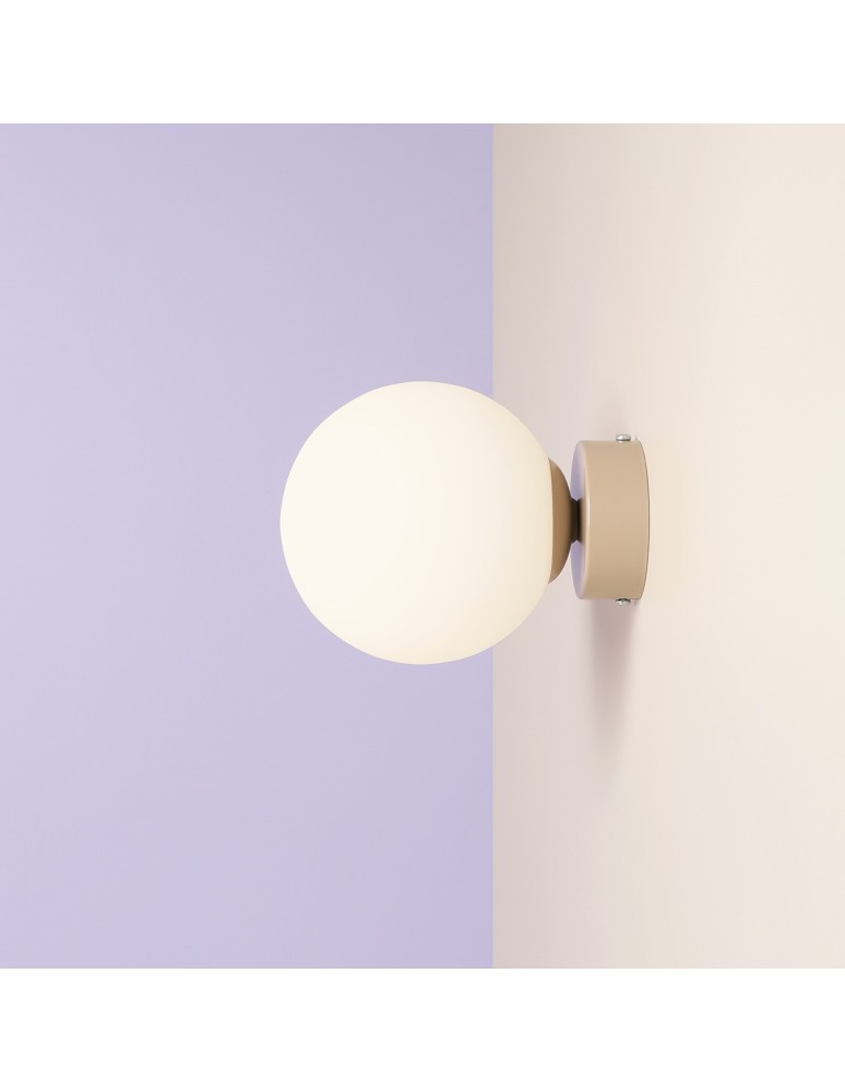 Aldex Kinkiet Ball Beige S 1 x max 10W LED (1076C17_S ) Aldex Kinkiet Ball Beige S 1 x max 10W LED (1076C17_S )