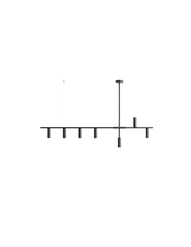 Aldex Lampa Wiszaca Trevo 7 All Czarny 7 x 35W (1104T1) Aldex Lampa Wiszaca Trevo 7 All Czarny 7 x 35W (1104T1)
