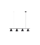 Aldex Lampa Wisząca Form 4 Czarny 4 x max 15W LED (1108L1) Aldex Lampa Wisząca Form 4 Czarny 4 x max 15W LED (1108L1)