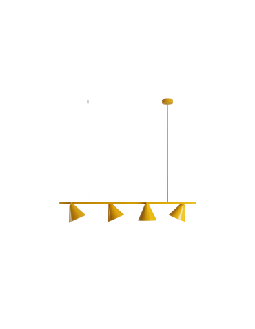 Aldex Lampa Wisząca Form 4 Mustard 4 x max 15W LED (1108L14) - produkt 2