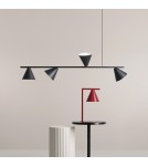 Aldex Lampa Wisząca Form 4 Czarny 4 x max 15W LED (1108L1) Aldex Lampa Wisząca Form 4 Czarny 4 x max 15W LED (1108L1)