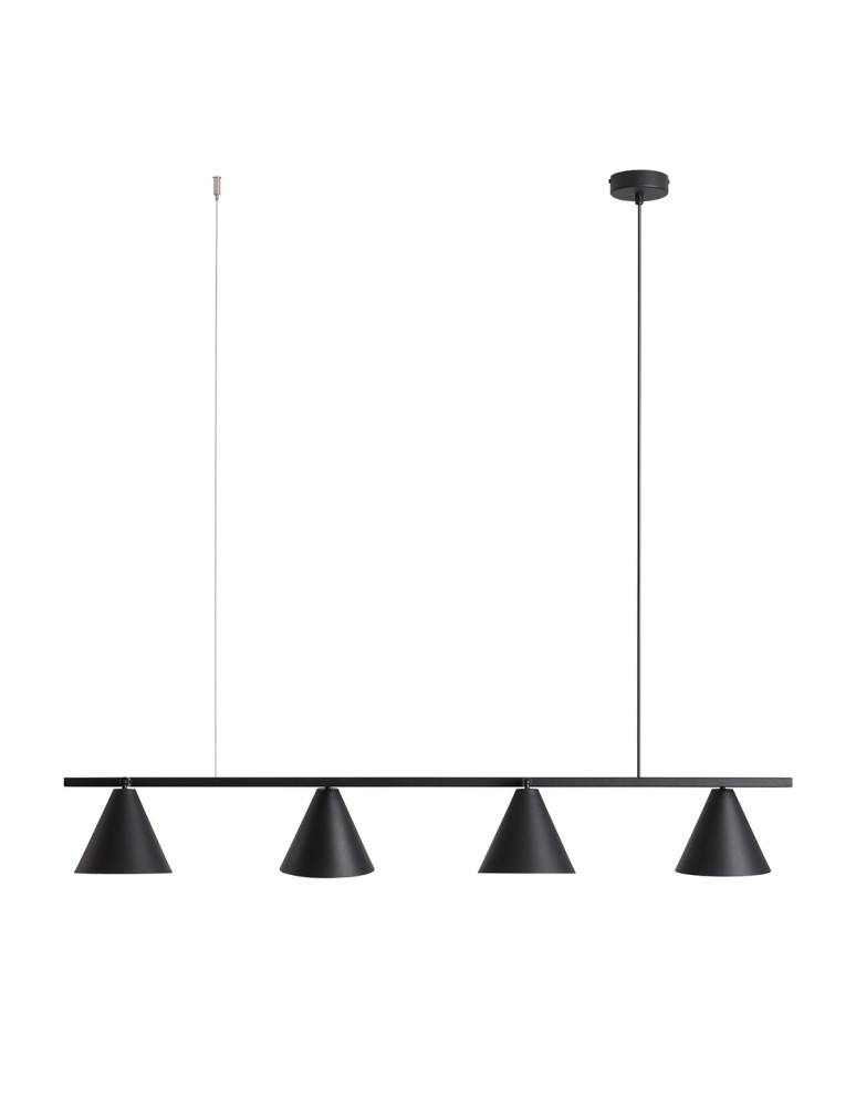 Aldex Lampa Wisząca Form 4 Czarny 4 x max 15W LED (1108L1) Aldex Lampa Wisząca Form 4 Czarny 4 x max 15W LED (1108L1)