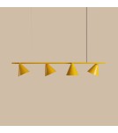 Aldex Lampa Wisząca Form 4 Mustard 4 x max 15W LED (1108L14) Aldex Lampa Wisząca Form 4 Mustard 4 x max 15W LED (1108L14)