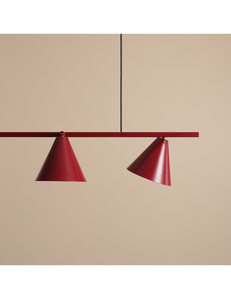 Aldex Lampa Wisząca Form 4 Red Wine 4 x max 15W LED (1108L15) Aldex Lampa Wisząca Form 4 Red Wine 4 x max 15W LED (1108L15)