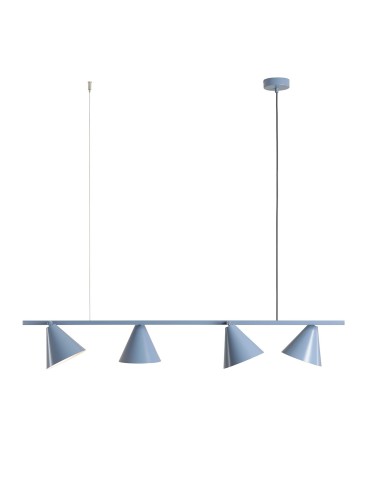 Aldex Lampa Wisząca Form 4 Dusty Blue 4 x max 15W LED (1108L16)