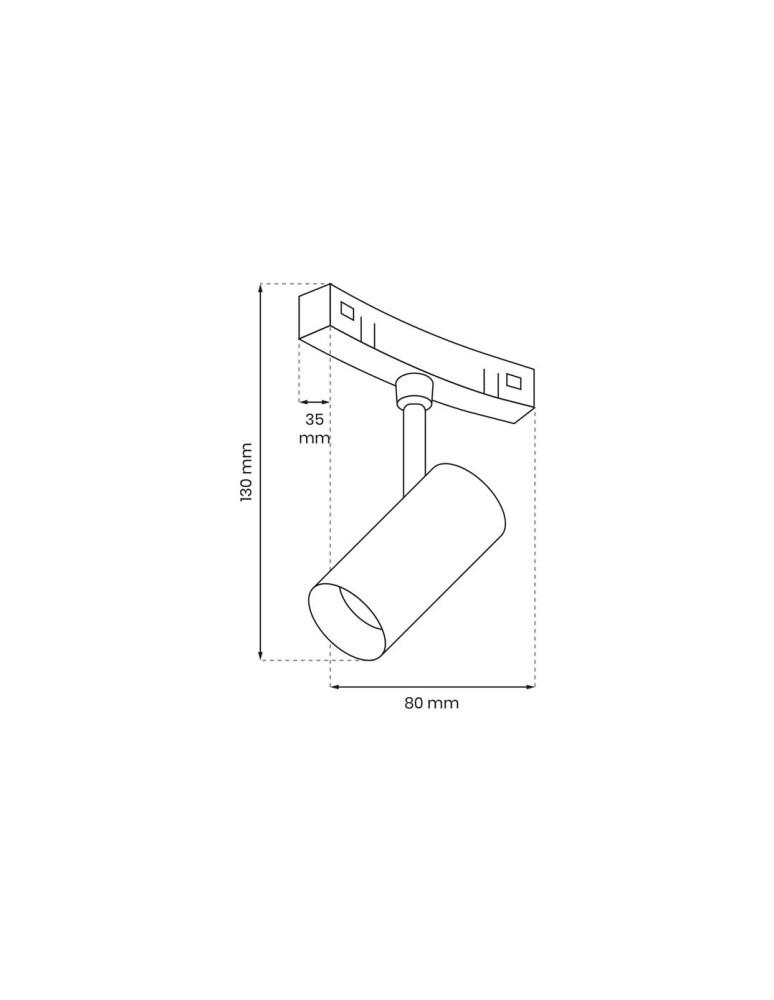 Milagro ROUND MAGNETIC TRACK 7W 4000K śr. 600mm ML8694 Milagro ROUND MAGNETIC TRACK 7W 4000K śr. 600mm ML8694