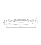 Milagro Zasilacz 100W 48V SLIM ROUND MAGNETIC do śr. 600mm ML8704 Milagro Zasilacz 100W 48V SLIM ROUND MAGNETIC do śr. 600mm ML8704