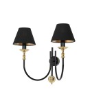 Aldex Kinkiet Roma 2 Czarny 2 x max 10W LED (1118D1) Aldex Kinkiet Roma 2 Czarny 2 x max 10W LED (1118D1)